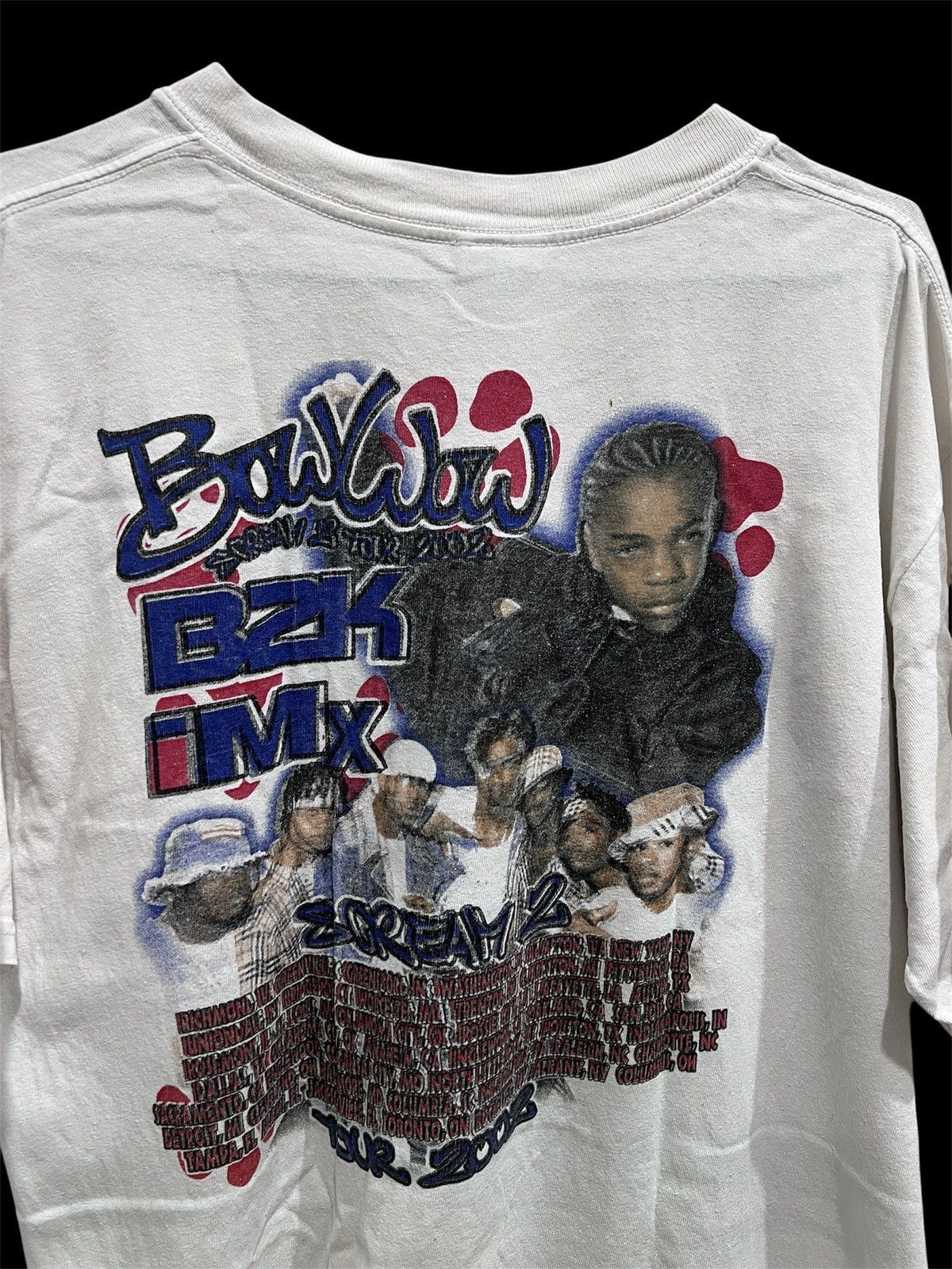 Rap Tees Vintage Y2K Bow Wow B2K IMX Hiphop R&B Tour Tee Faded Size US M / EU 48-50 / 2 - 4 Thumbnail