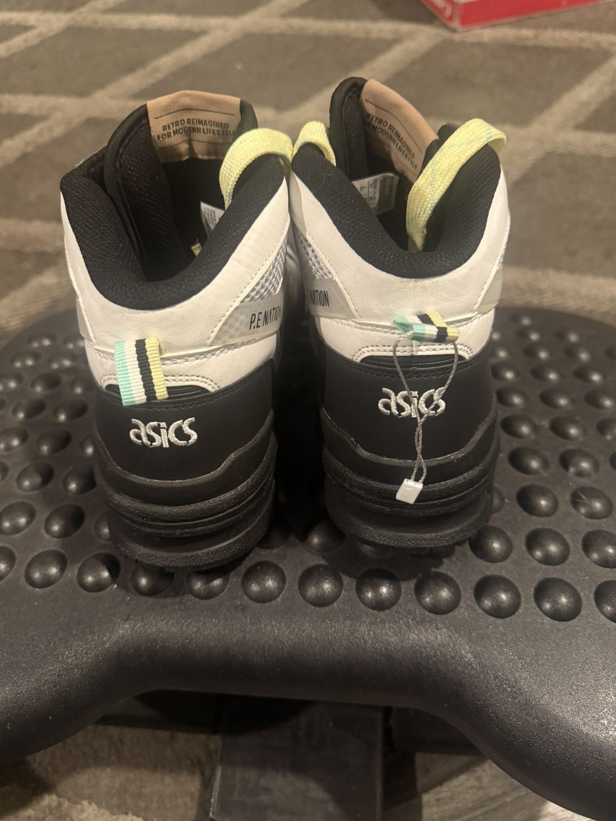 Other “ASICS x P.E Nation EX89 MT Mid 1203A385-750 Size 7 DS Size US 7 / EU 40 - 3 Thumbnail