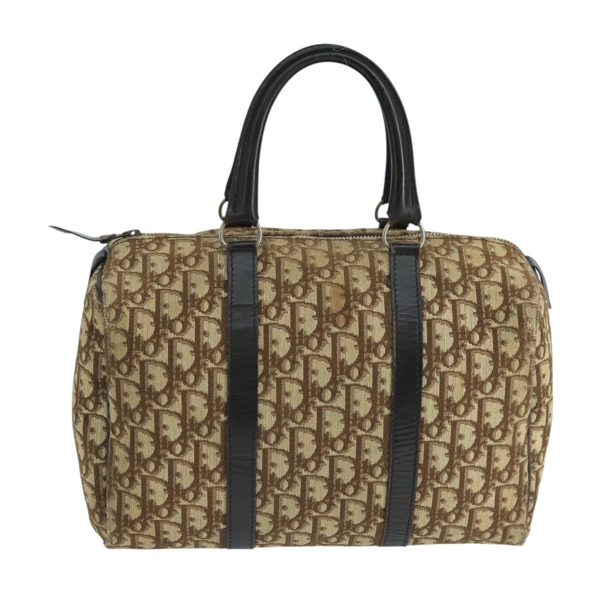 Trotter Beige Canvas Travel Bag (Pre-Owned)