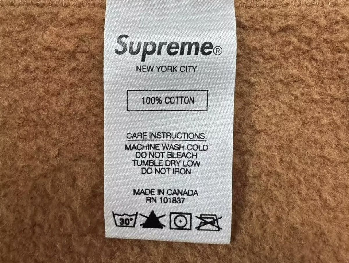 Supreme Supreme fw17 rust Brown box logo hooded sweatershirt Size US L / EU 52-54 / 3 - 6 Thumbnail