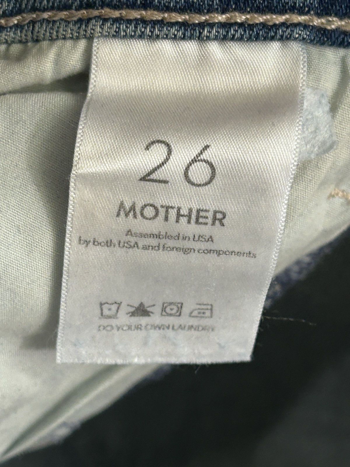MOTHER Mother Jeans Women's 26 The Hustler Ankle Scenic Route Wash Size 26" / US 2 / IT 38 - 4 Thumbnail