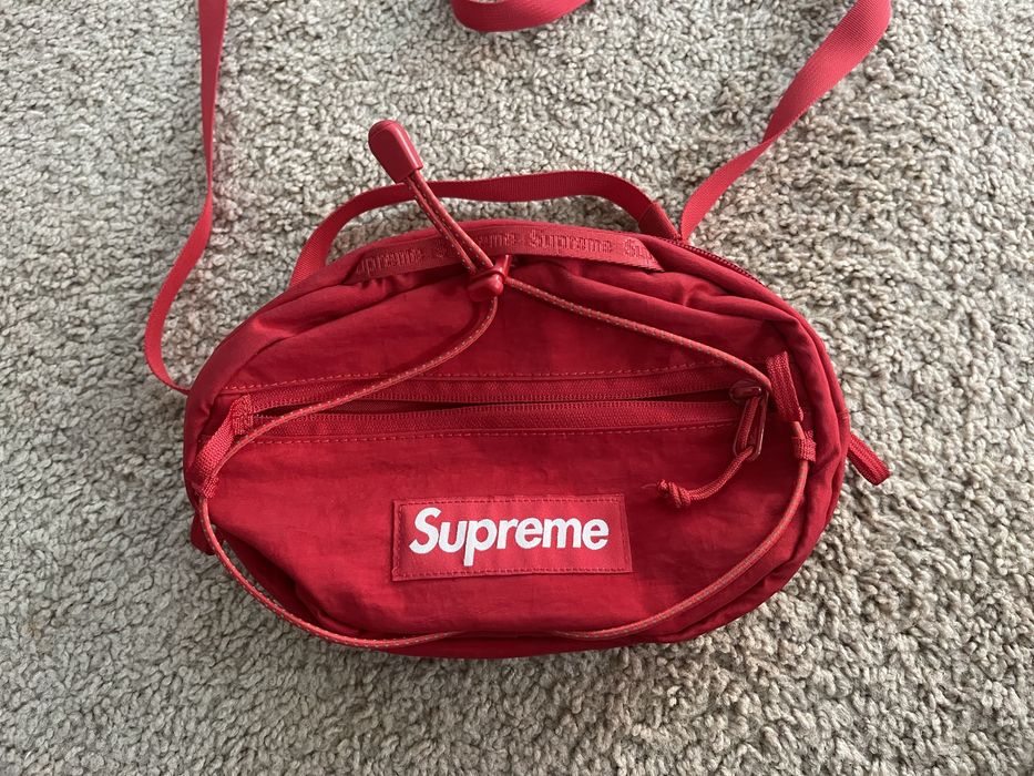 Supreme Supreme red waist bag Fanny pack fw20 cordura 2.5L | Grailed