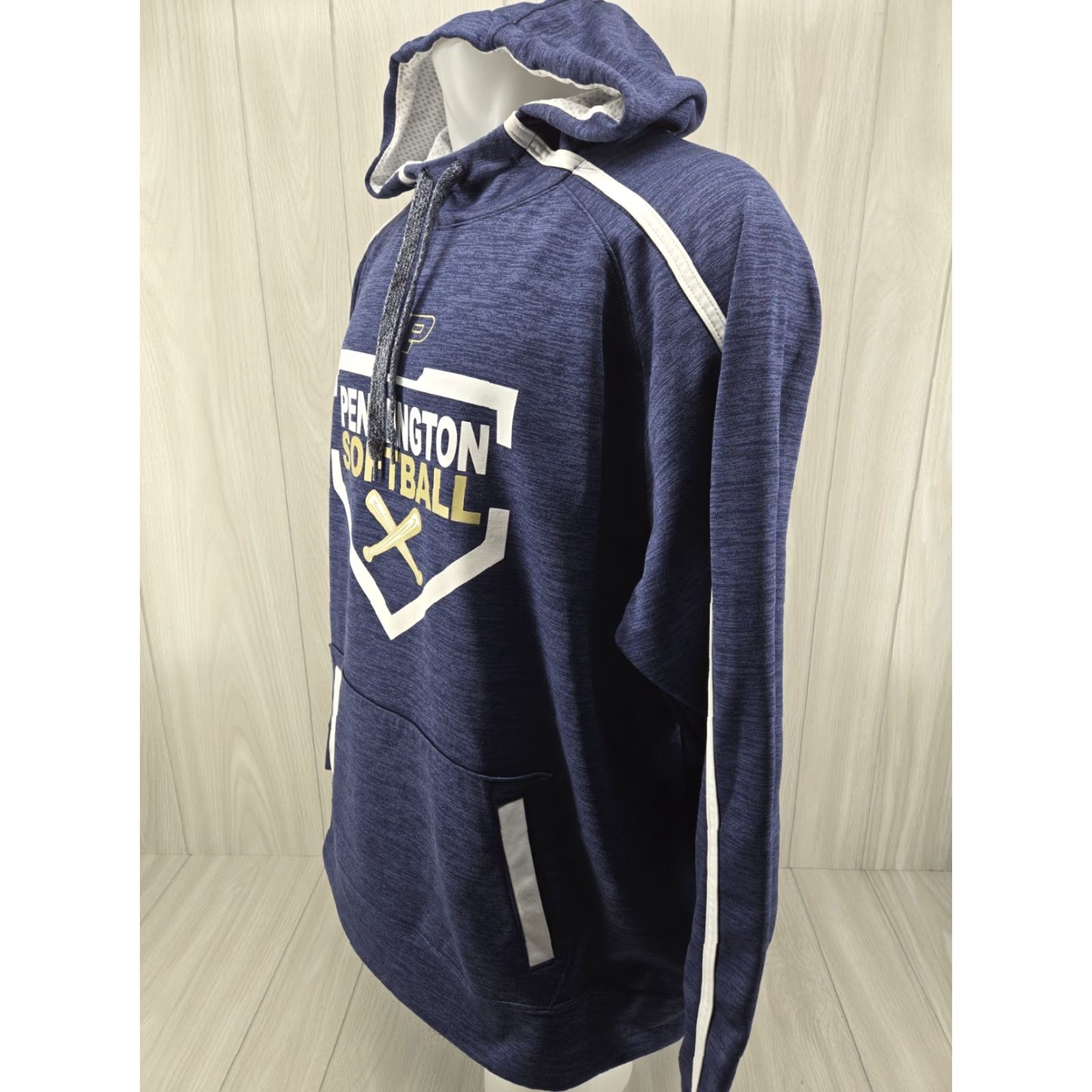 Augusta Sportswear VINTAGE JB Pennington High School Softball Mens Hoodie 2XL Blue Pullover Shirt Mens Size US XXL / EU 58 / 5 - 4 Thumbnail