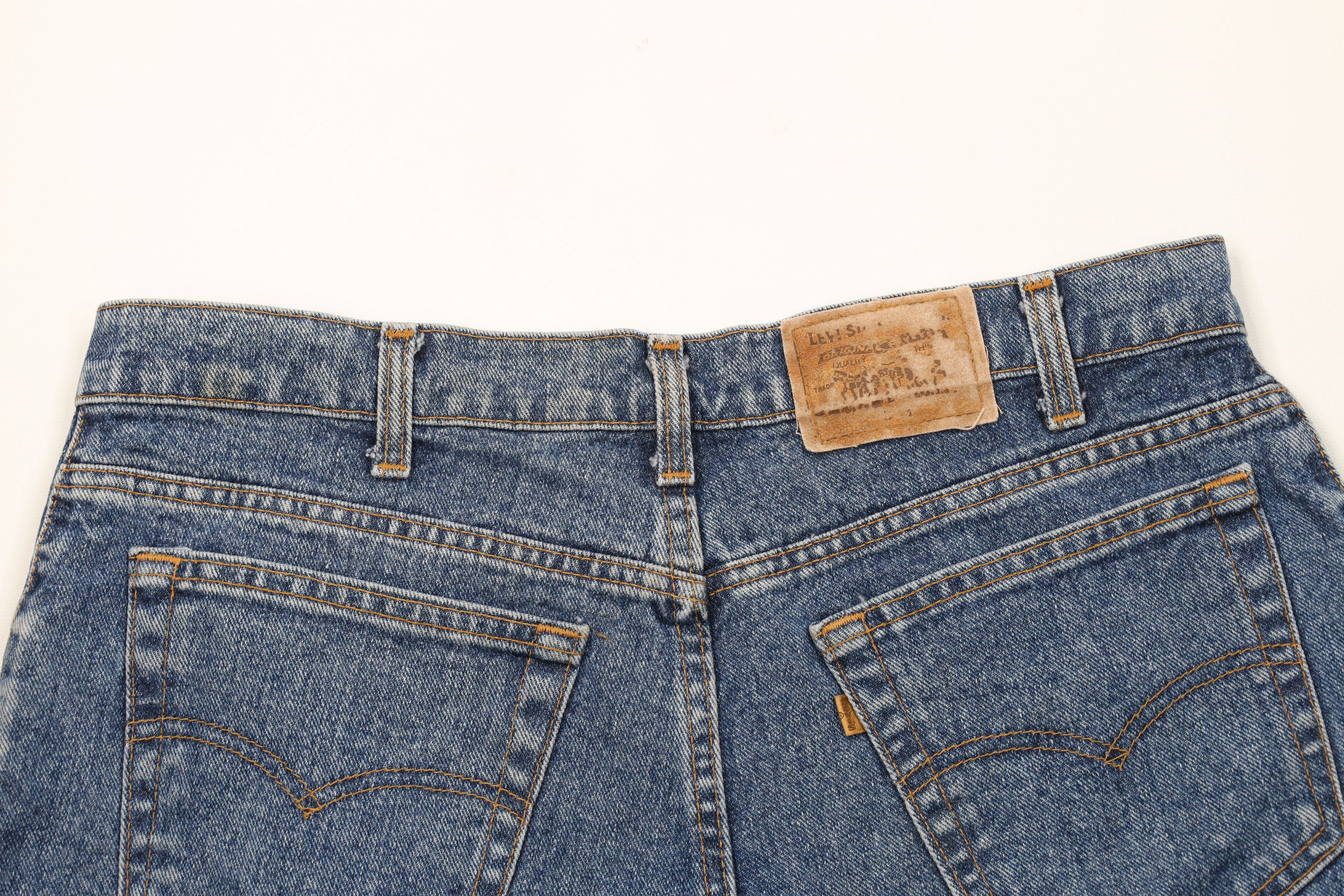 Levi's Vintage 90s Levis 513 Fit Denim Jean Shorts Jorts Blue USA Size US 36 / EU 52 - 9 Thumbnail