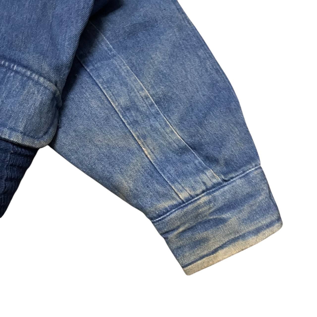 Japanese Brand Vintage Issey Miyake Inspired Wide K Denim Bomber Jacket Size US M / EU 48-50 / 2 - 6 Thumbnail