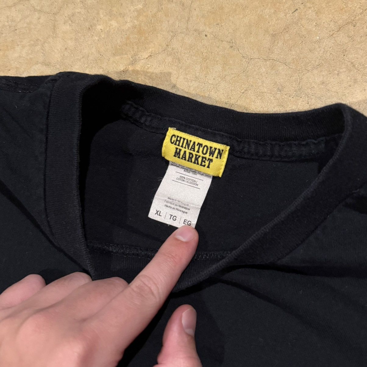 Market Chinatown Market x Yeezy “Saint West” Kanye Rap Tee Size US XL / EU 56 / 4 - 4 Thumbnail