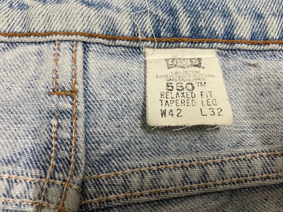 Levi's Vintage 90’s Levis 550 jeans Made in USA Size US 42 / EU 58 - 4 Thumbnail