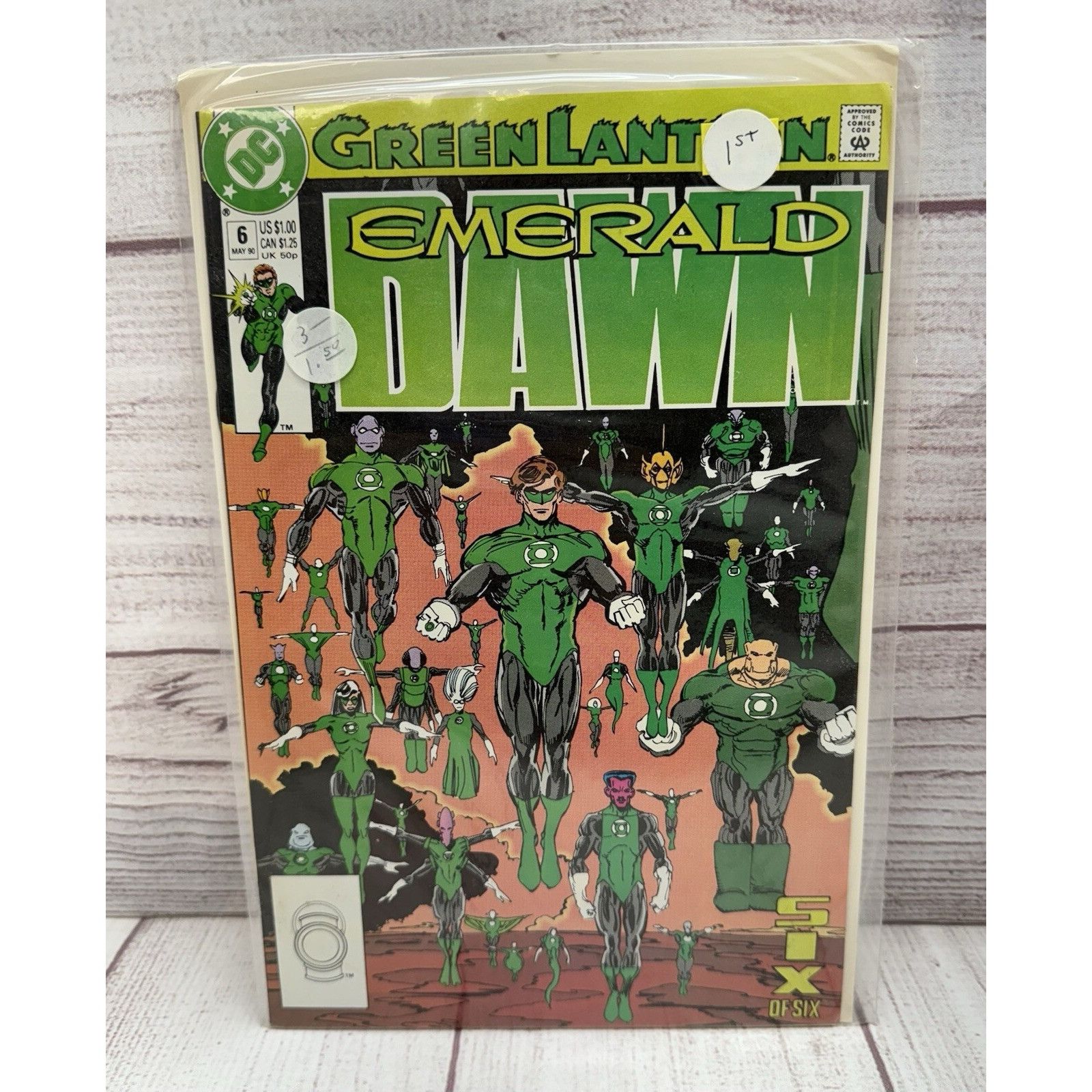 DC Comics DC Comics Green Lantern: Emerald Dawn Vol 6 of 6 May 1990 NM Size ONE SIZE - 2 Thumbnail