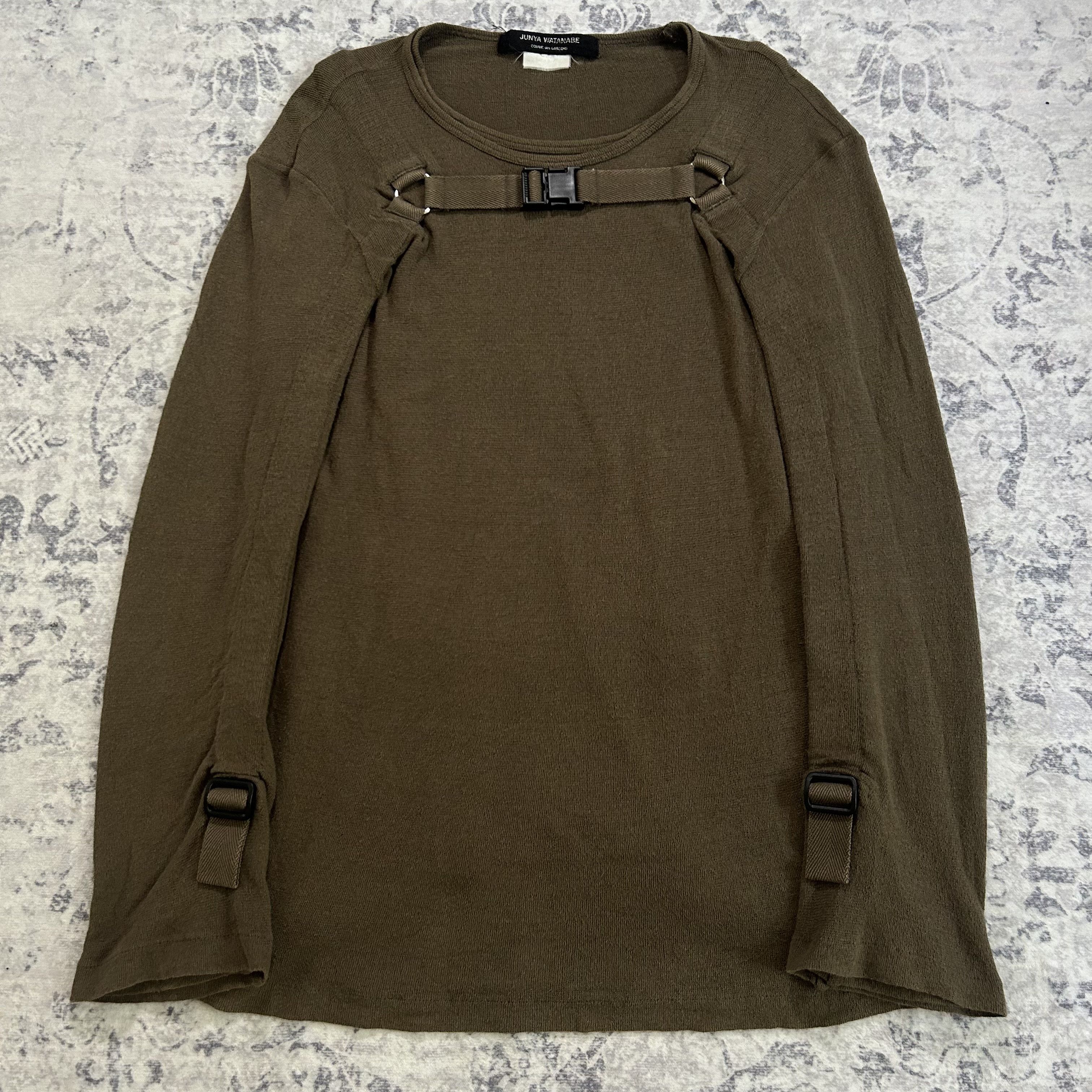 Junya Watanabe Junya Watanabe SS03 Parachute Bondage Sweater Size US M / EU 48-50 / 2 - 1 Thumbnail