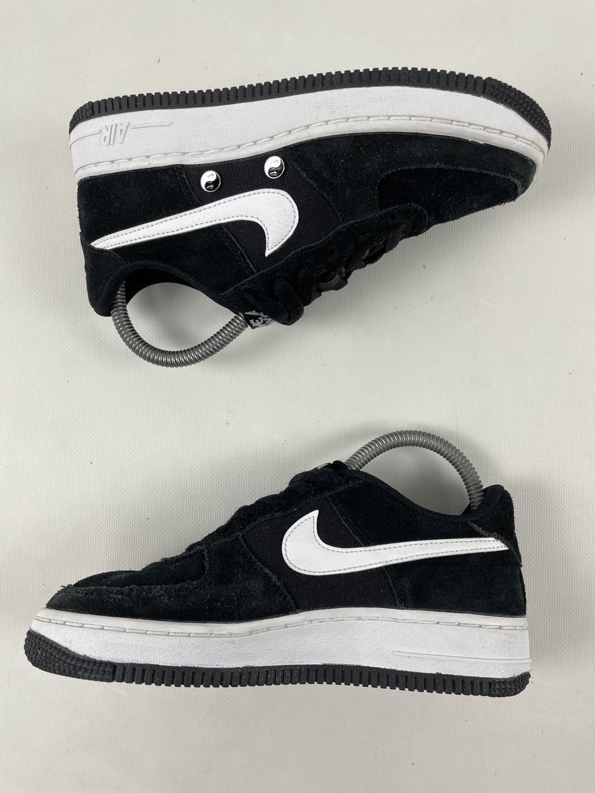 Nike × Nike ACG AIR FORCE 1 Low Top "Have A NIKE Day" GS LV8 Black Sneakers Shoes Size US 5.5 / IT 35.5 - 10 Thumbnail