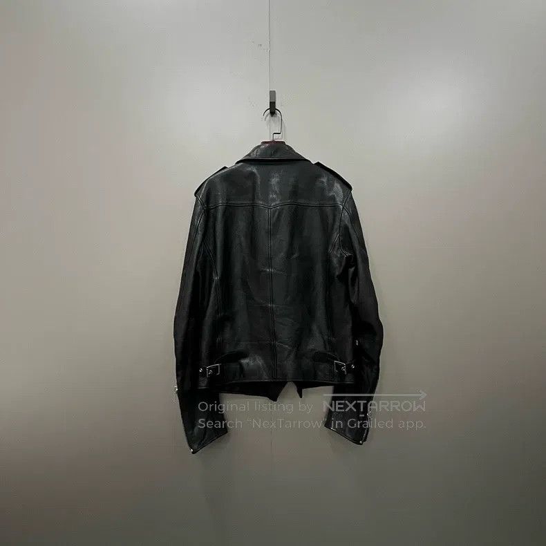 Saint Laurent Paris Saint Laurent Paris Black Multi-zipper Motorcycle Jacket Size US M / EU 48-50 / 2 - 2 Thumbnail
