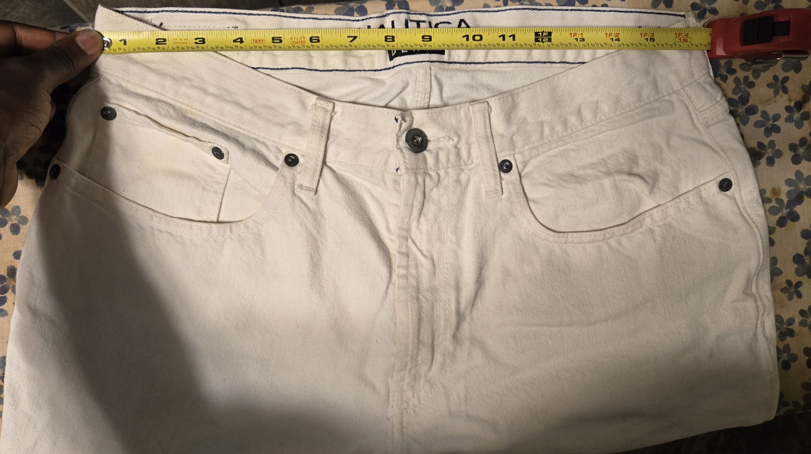 Nautica Vintage White Nautica Jeans Size US 31 - 3 Thumbnail