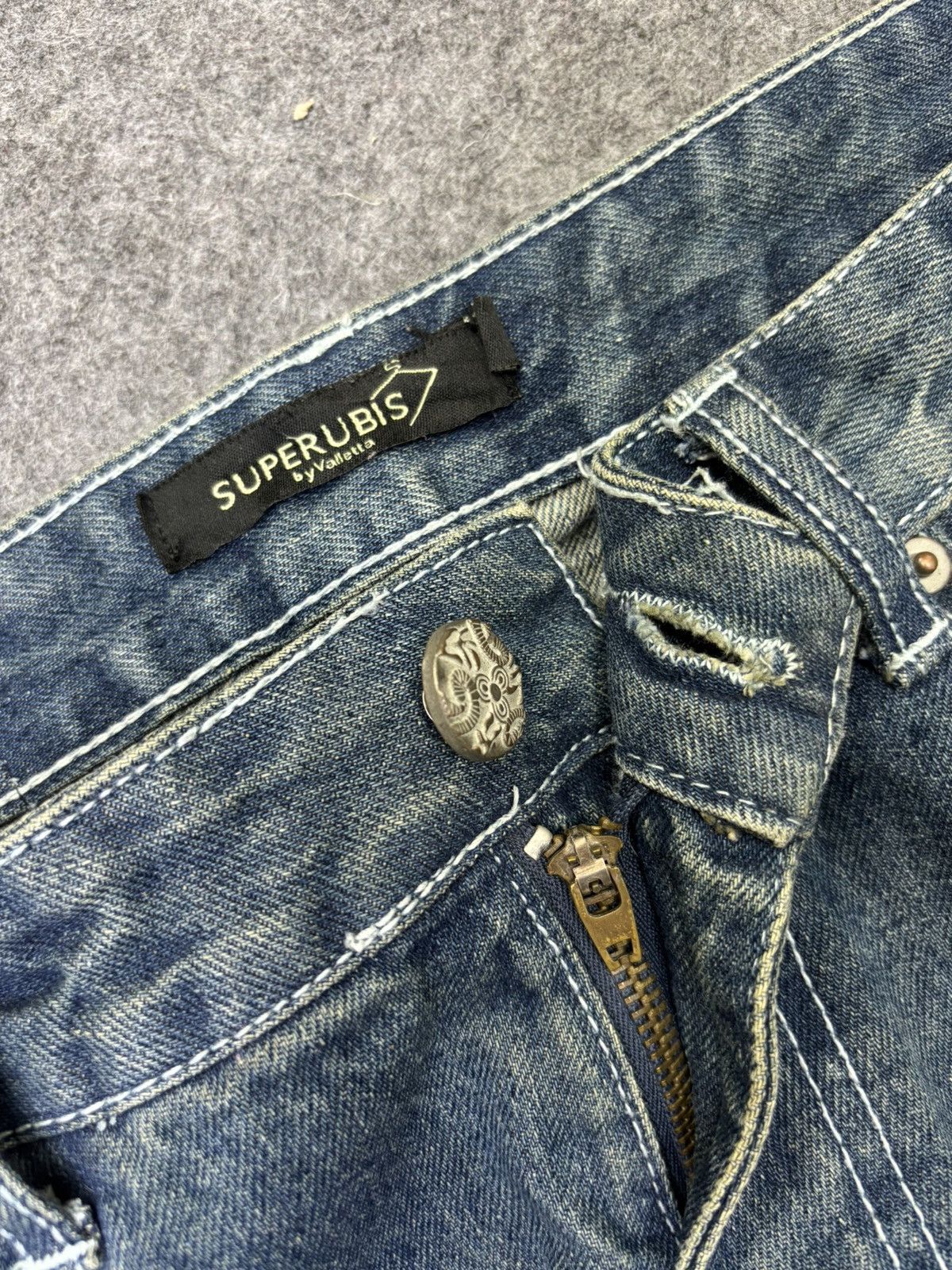 Japanese Brand Superubis Heavy Art Denim F779 Size US 32 / EU 48 - 8 Thumbnail