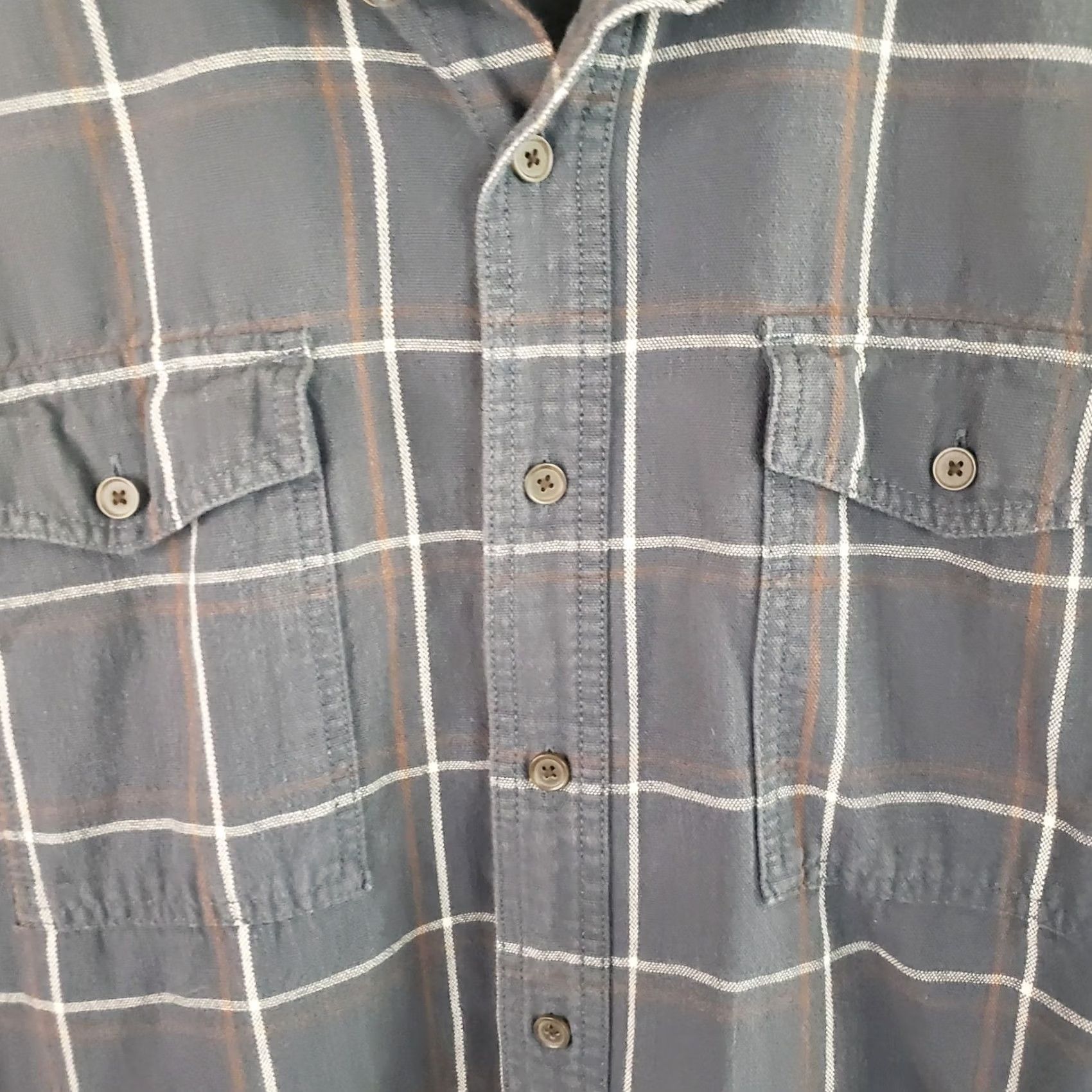 Vintage VINTAGE Ridgecut Toughwear Shirt Men XL Canvas Windowpane Elbow Pads Workwear Utility Size US XL / EU 56 / 4 - 4 Thumbnail