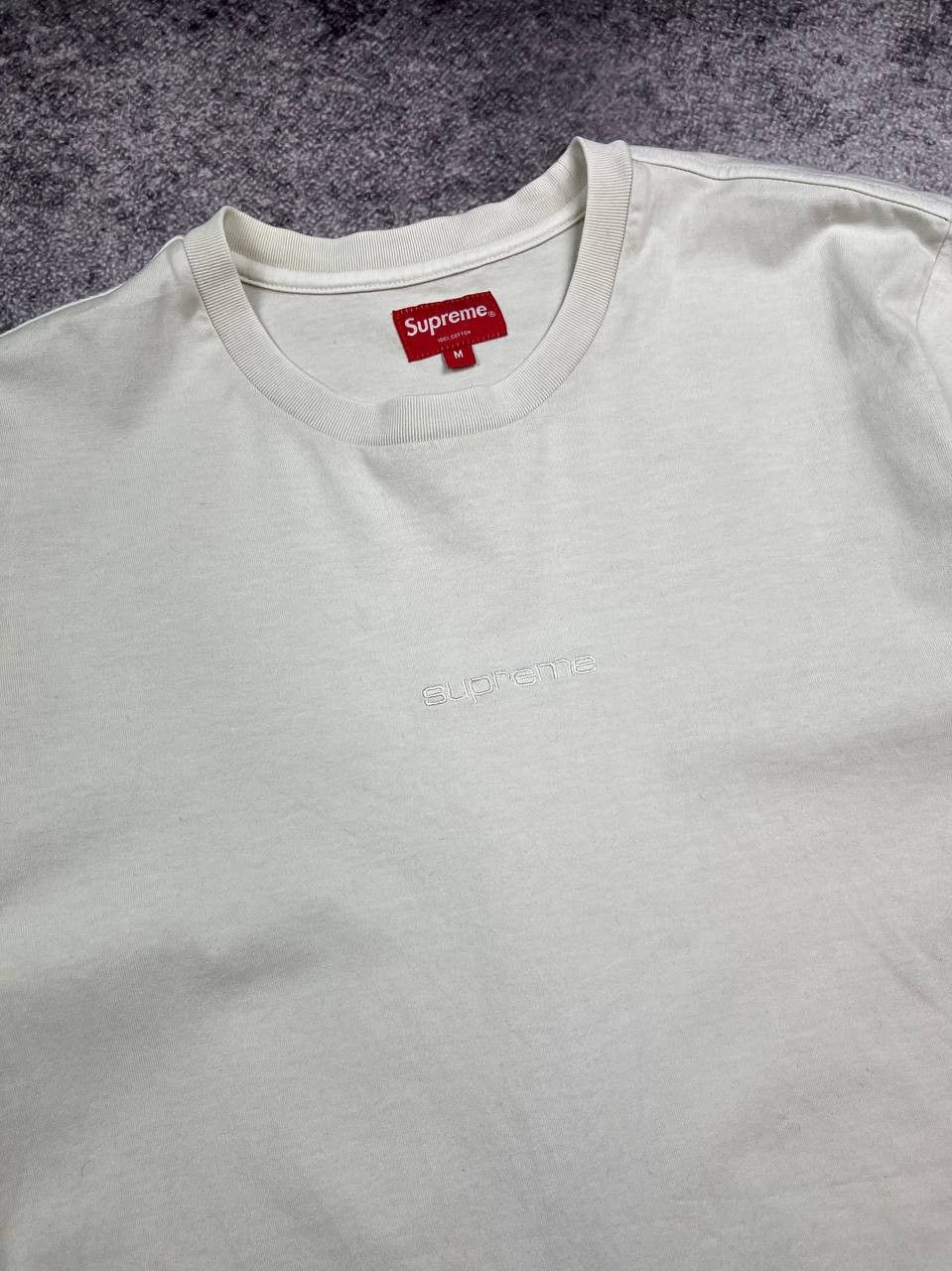 Supreme Supreme Overdyed Tee Center Logo T-shirt Size US M / EU 48-50 / 2 - 4 Thumbnail