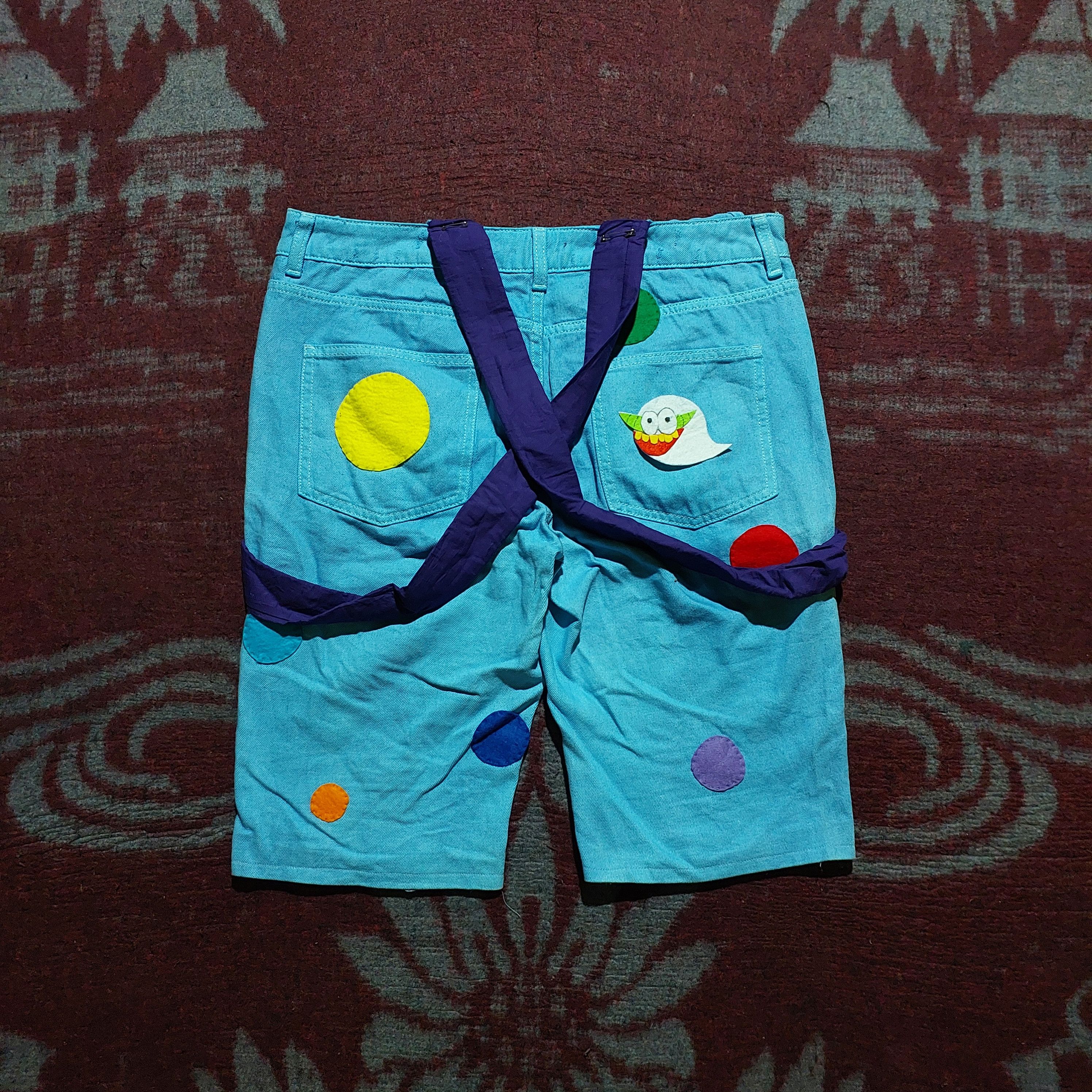 GU × Japanese Brand GU polcadot multicolour shorts jumsuits Size 34" / US 12 / IT 48 - 7 Thumbnail