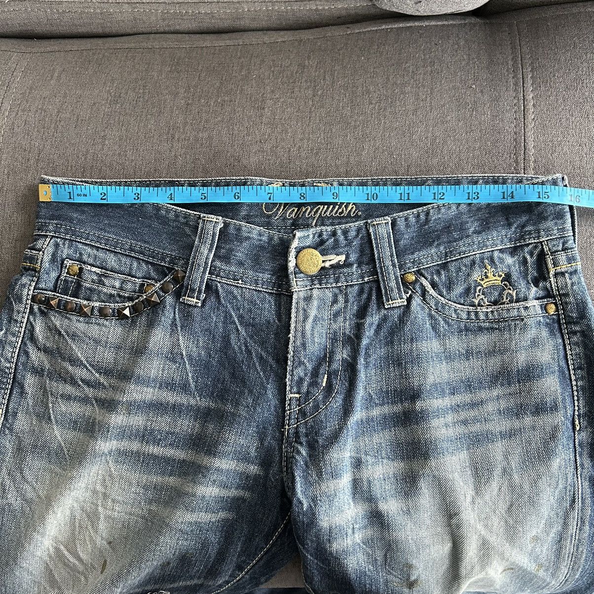 Vanquish Flared Vanquish Mudwash Punk Jeans Size US 31 - 18 Thumbnail