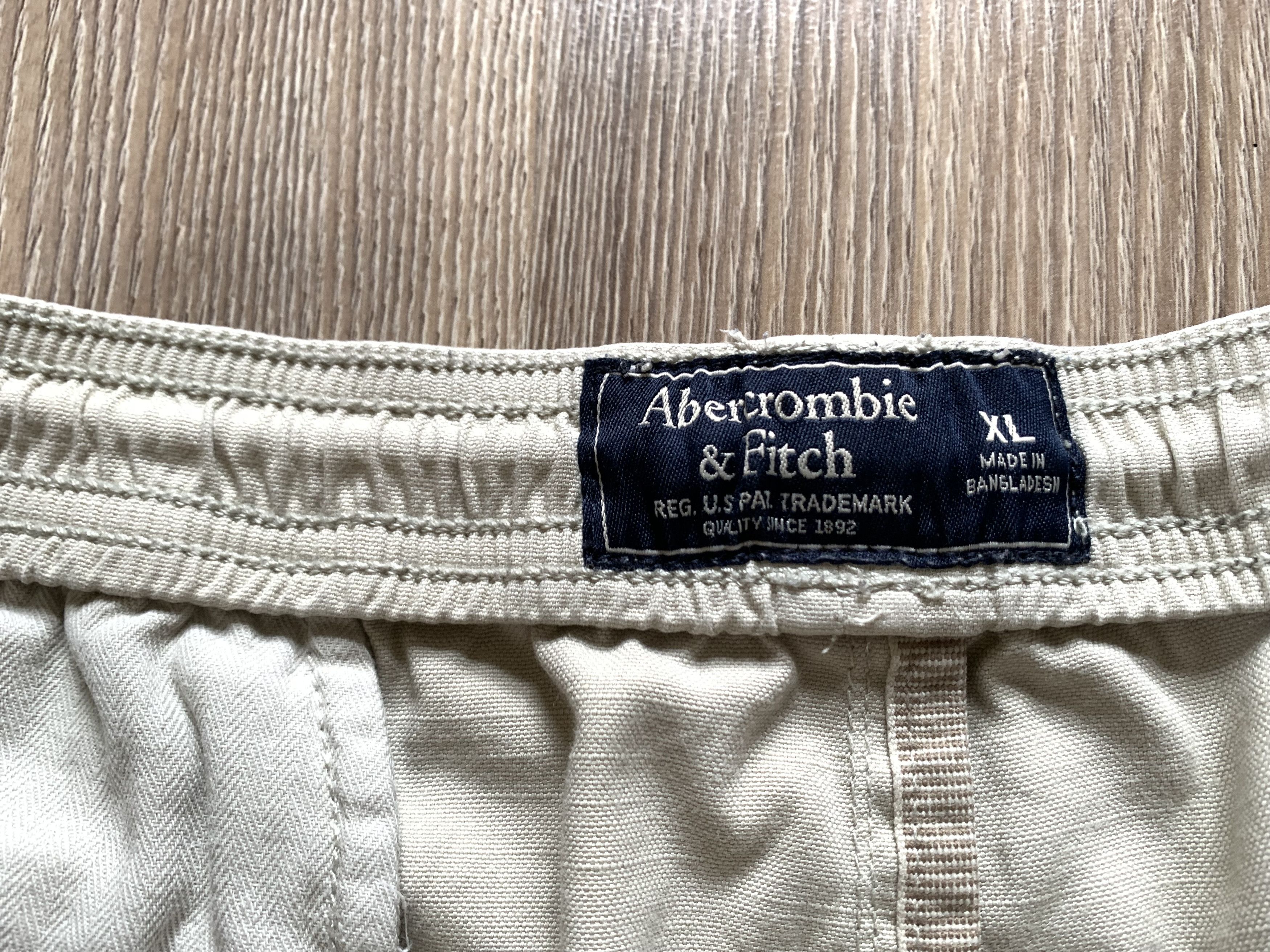 Abercrombie & Fitch Mens Abercrombie & Fitch Cotton Shorts Size US 38 / EU 54 - 5 Thumbnail
