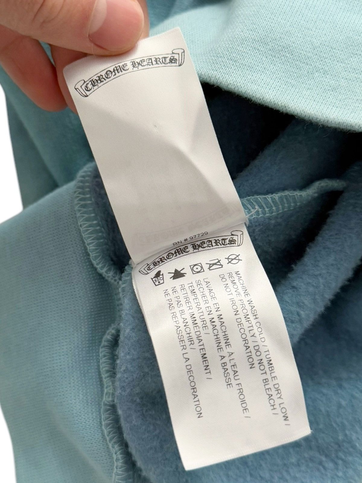 Chrome Hearts RARE St Barth Overdyed Silver Horseshoe Zip Up Size US L / EU 52-54 / 3 - 8 Thumbnail