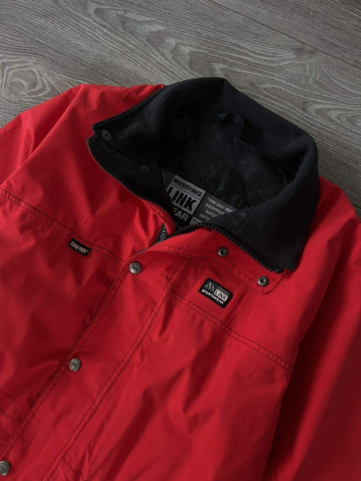 Goretex Vintage Missing Link Gore-Tex Shell Waterproof Jacket Size US M / EU 48-50 / 2 - 10 Thumbnail