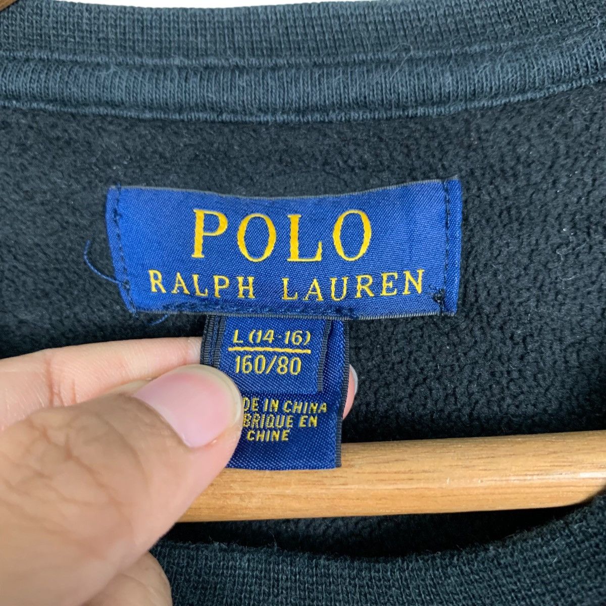 Polo Ralph Lauren POLO RALPH LAUREN Pony Logo Youth Sweatshirt #2019-C88 Size US L / EU 52-54 / 3 - 8 Thumbnail