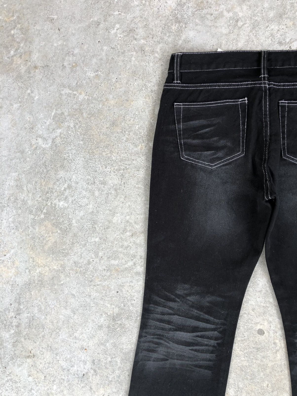 If Six Was Nine Japanese Evolution Flared Jeans Distressed Jeans Size US 32 / EU 48 - 11 Thumbnail