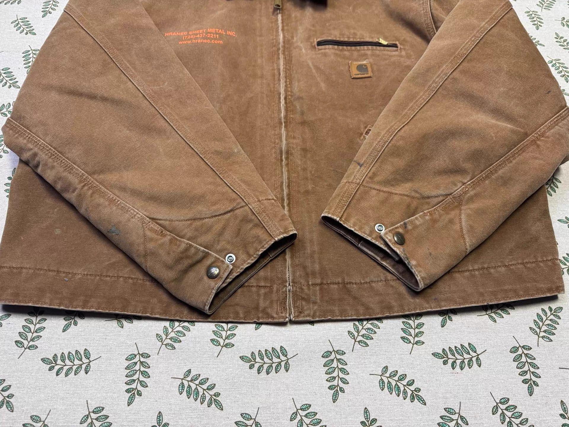 Carhartt Vintage Carhartt J97 Brown XXL USA Oct 2007 Size US XXL / EU 58 / 5 - 3 Thumbnail