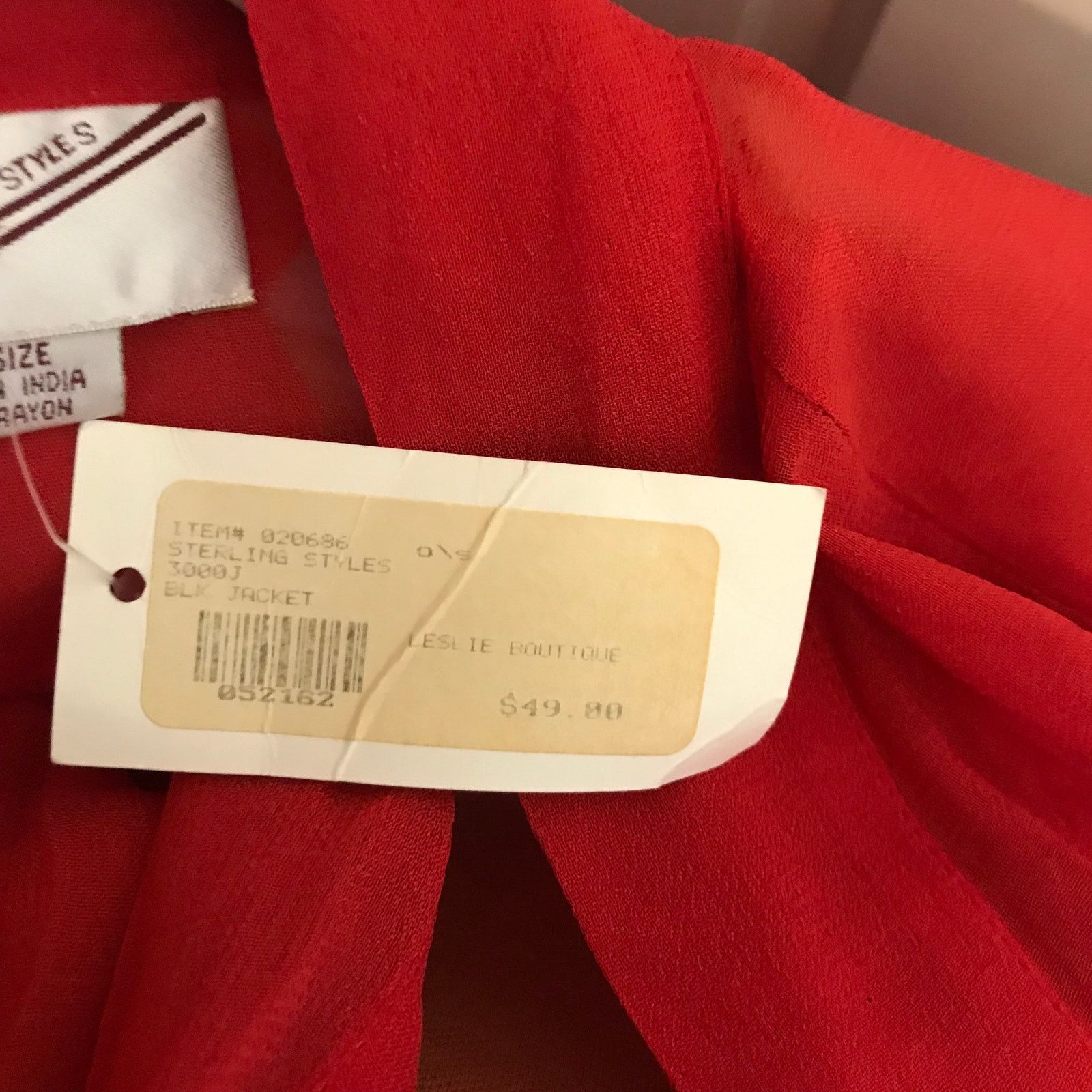 Sterlingwear NWT STERLING STYLES Tunic Women's One Size Redst Size ONE SIZE - 6 Thumbnail