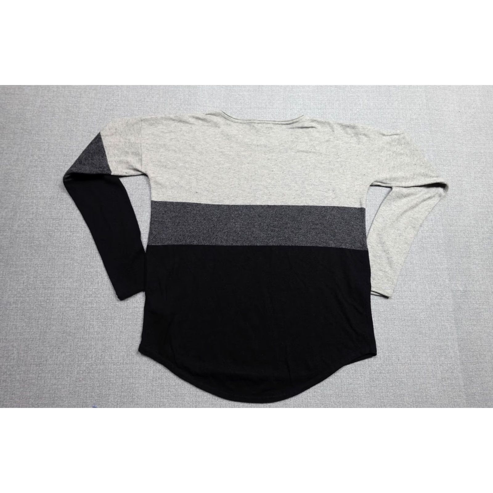 Smartwool Smartwool Shadow Pine Sweater Womens Large Gray Crewneck Colorblock Long Wool Knit Pullover Casual Fall Winter Short Sleeve Size L / US 10 / IT 46 - 4 Thumbnail