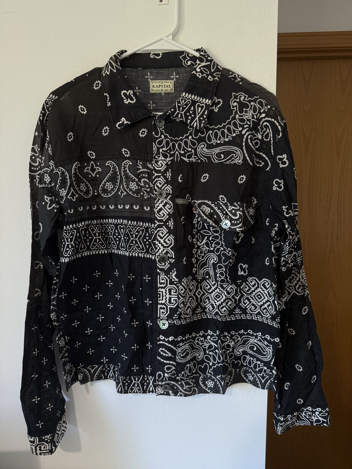 Kapital Kapital Gauze Bandana Patchwork 1st Jacket Size US XXL / EU 58 / 5 - 1 Thumbnail