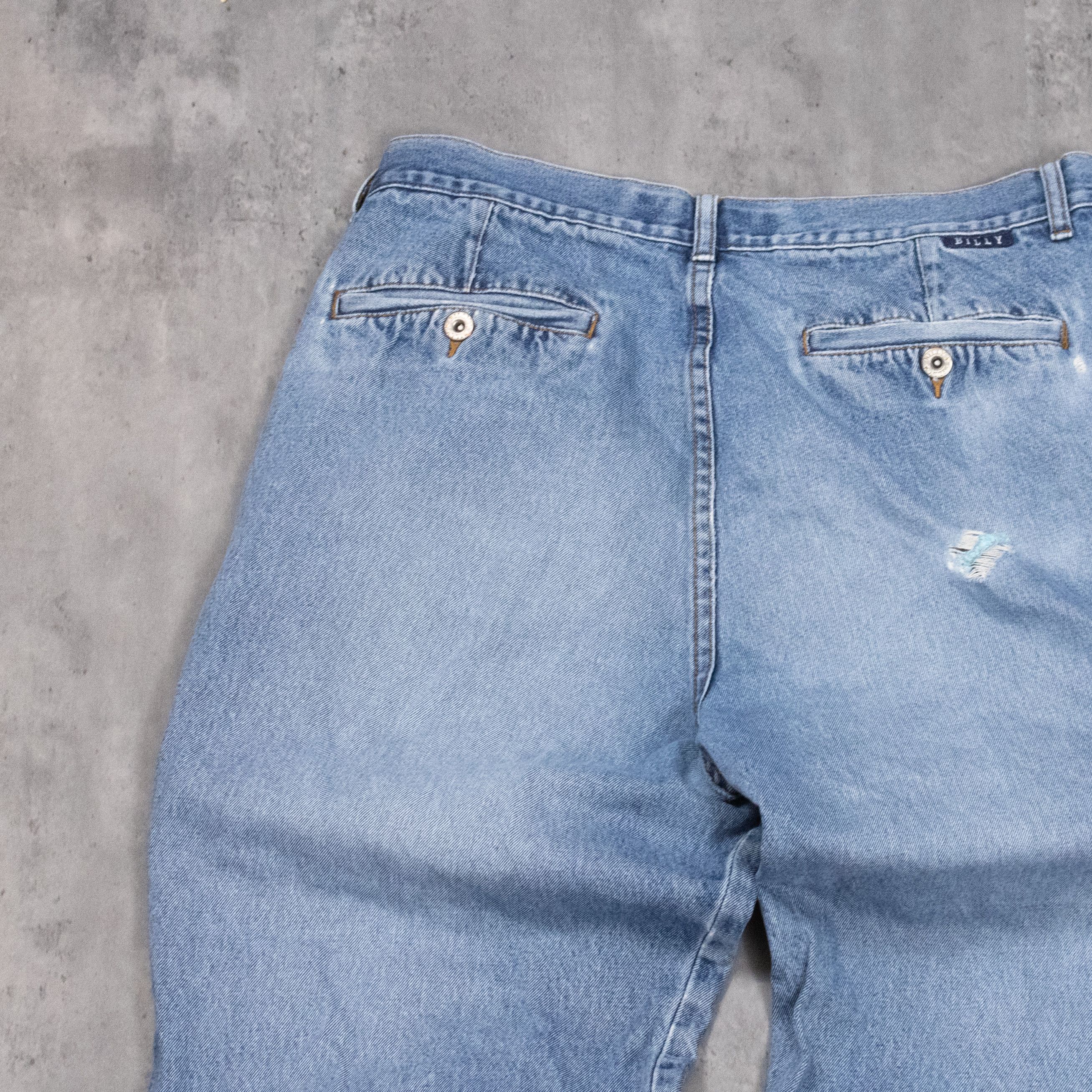JNCO VTG Y2K Billy Mid Wash Baggy Denim Jeans Size US 34 / EU 50 - 15 Thumbnail