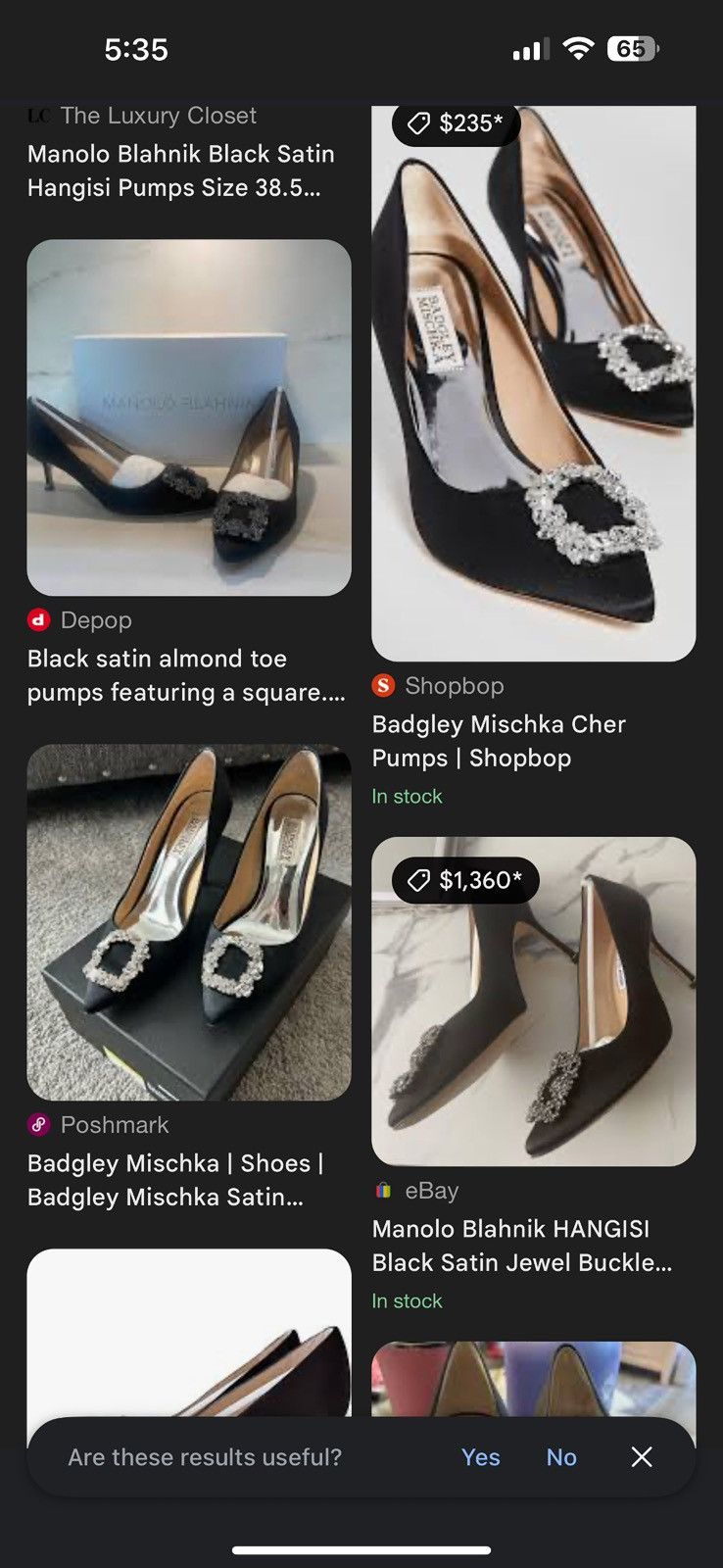 Badgley Mischka Badgley Mischka Collection Cher Crystal Pump heels Size US 8.5 / IT 38.5 - 4 Thumbnail