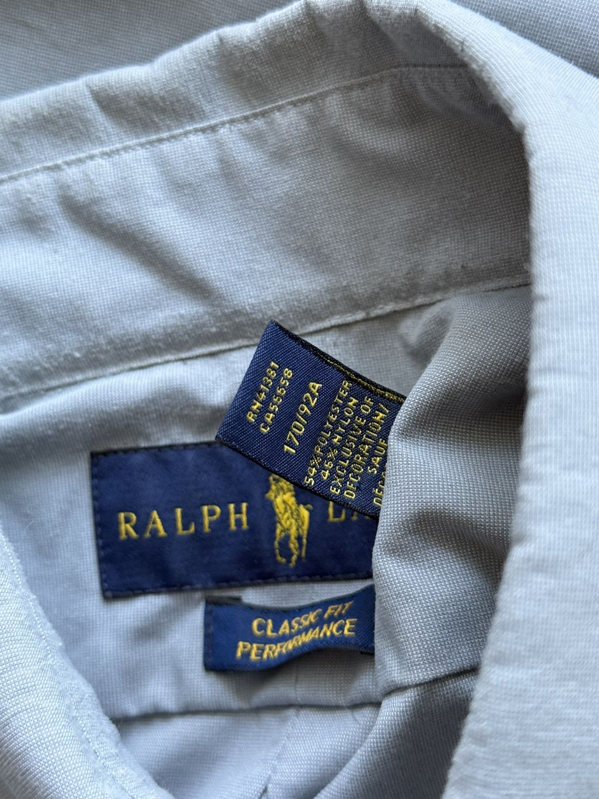 Polo Ralph Lauren Polo Ralph Lauren Oxford ls blank shirt Size US S / EU 44-46 / 1 - 3 Thumbnail