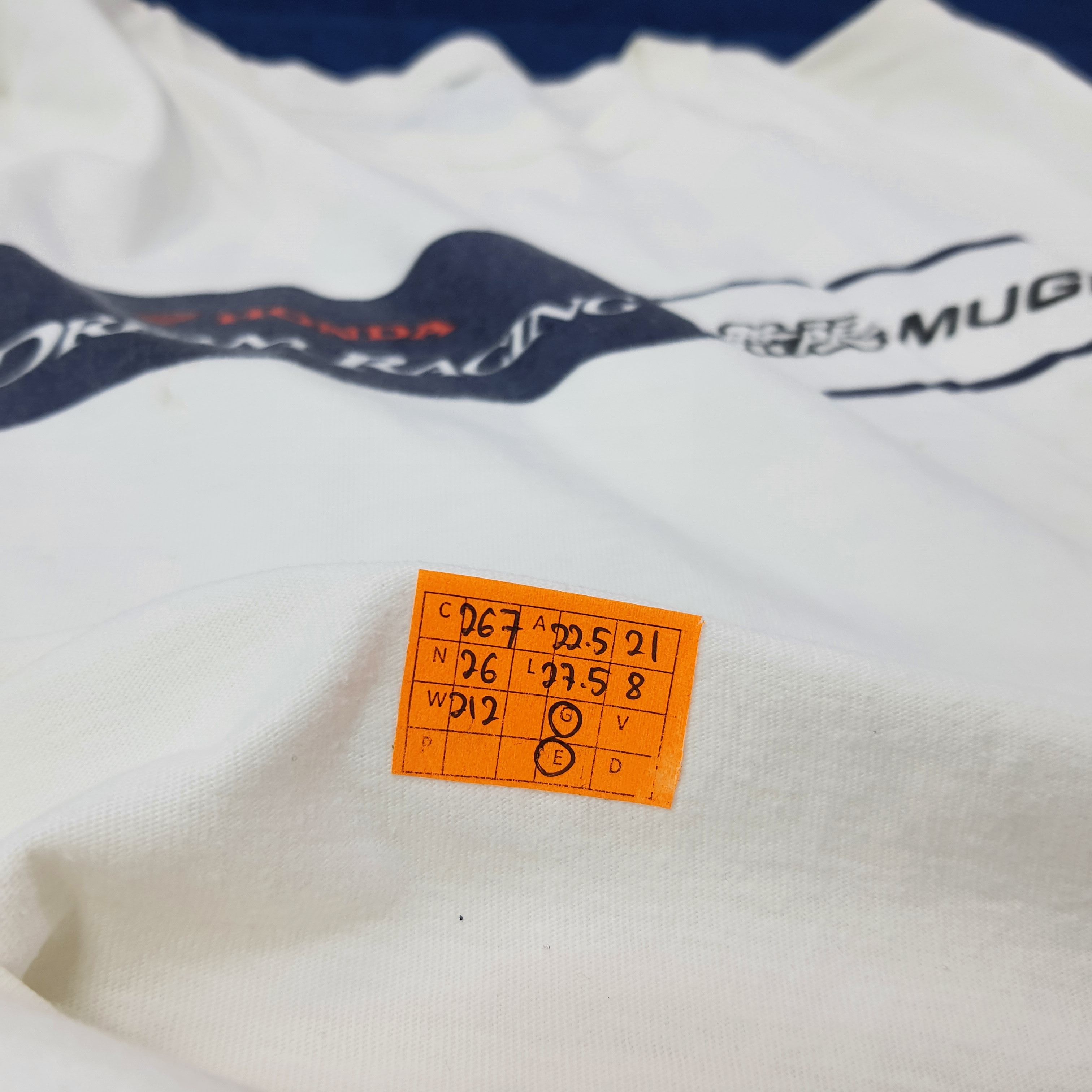 Honda Vintage Honda Racing Dream Mugen Motorsports Tshirt C267N26 Size US L / EU 52-54 / 3 - 8 Thumbnail