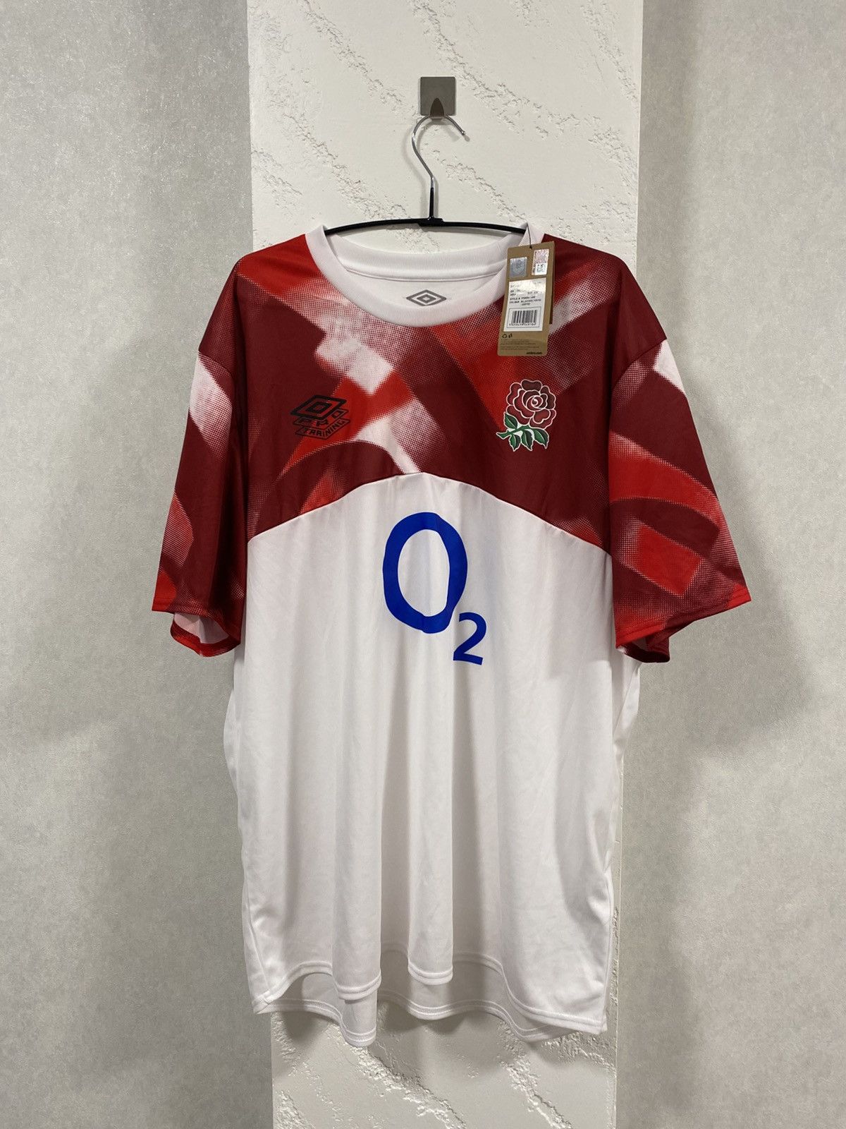 Umbro 2022 2023 England Rugby Union Umbro Jersey Size US XXL / EU 58 / 5 - 2 Thumbnail