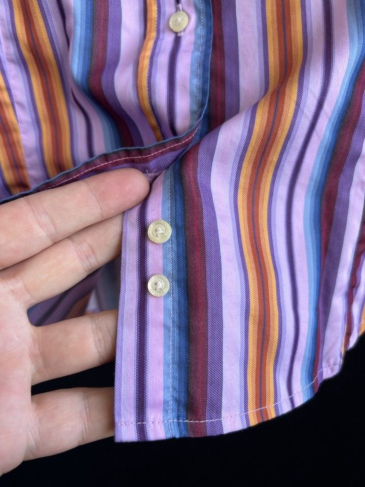 Etro ETRO Shirt Striped Cotton Size 42 Size M / US 6-8 / IT 42-44 - 12 Thumbnail