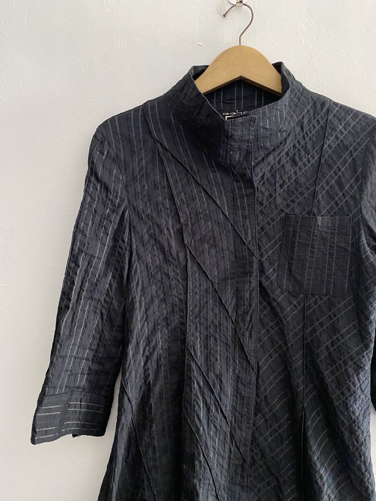 14th Addiction Vintage Doho assymmetric buttons shirt gothic style Size US M / EU 48-50 / 2 - 3 Thumbnail