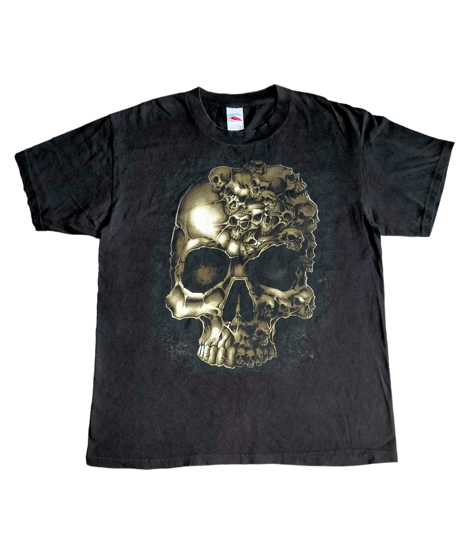image of Movie x Vintage Y2K Skulls T-Shirt in Black, Men's (Size Large)