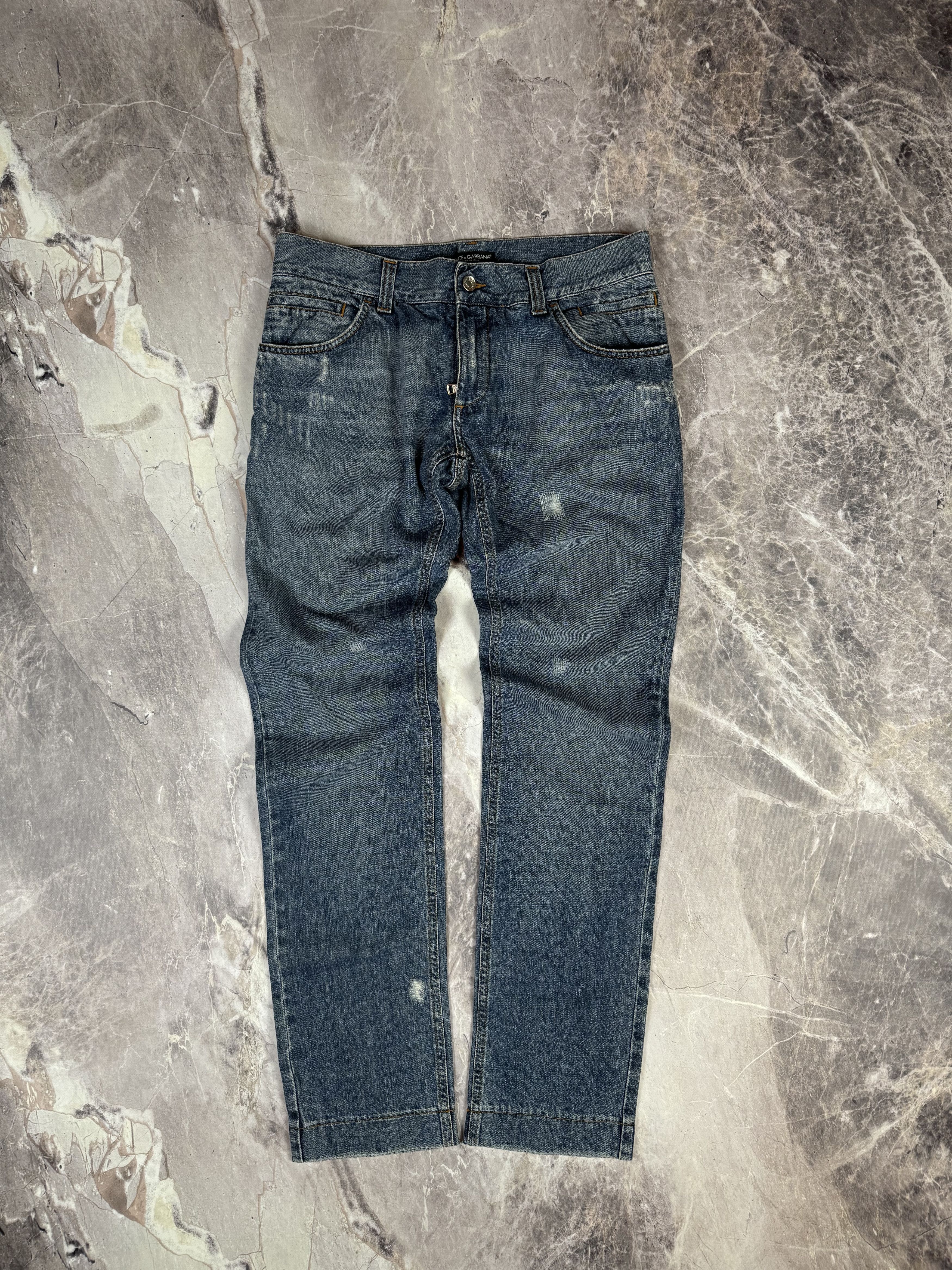 Dolce & Gabbana Vintage Dolce & Gabbana Denim Jeans Distressed Size US 34 / EU 50 - 1 Thumbnail