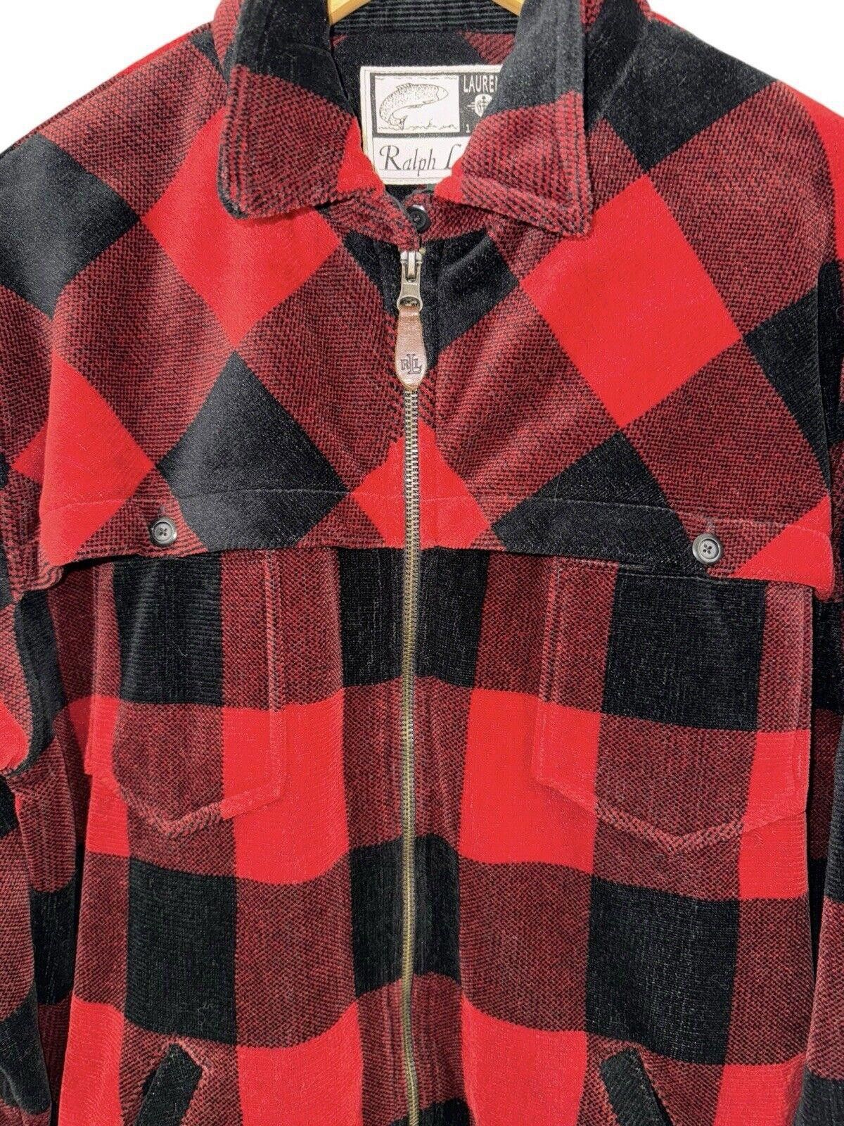 Lauren Ralph Lauren Vintage Ralph Lauren RRL 90s Buffalo Plaid Jacket Shirt L Size L / US 10 / IT 46 - 2 Thumbnail