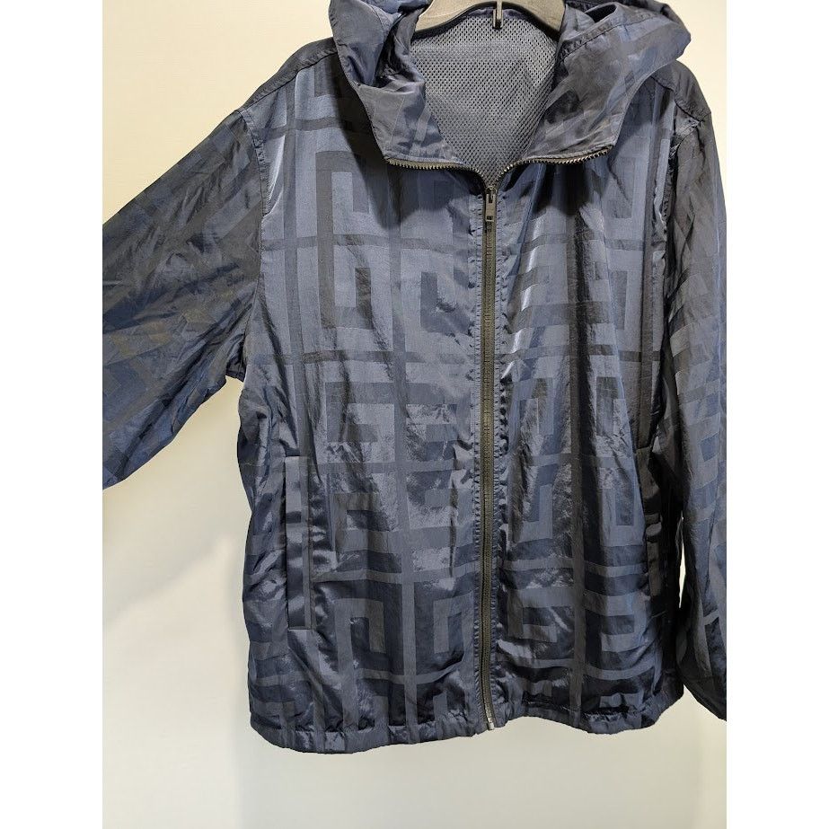Givenchy o1rshd1 Windbreaker Jacket in Navy Size US M / EU 48-50 / 2 - 9 Thumbnail