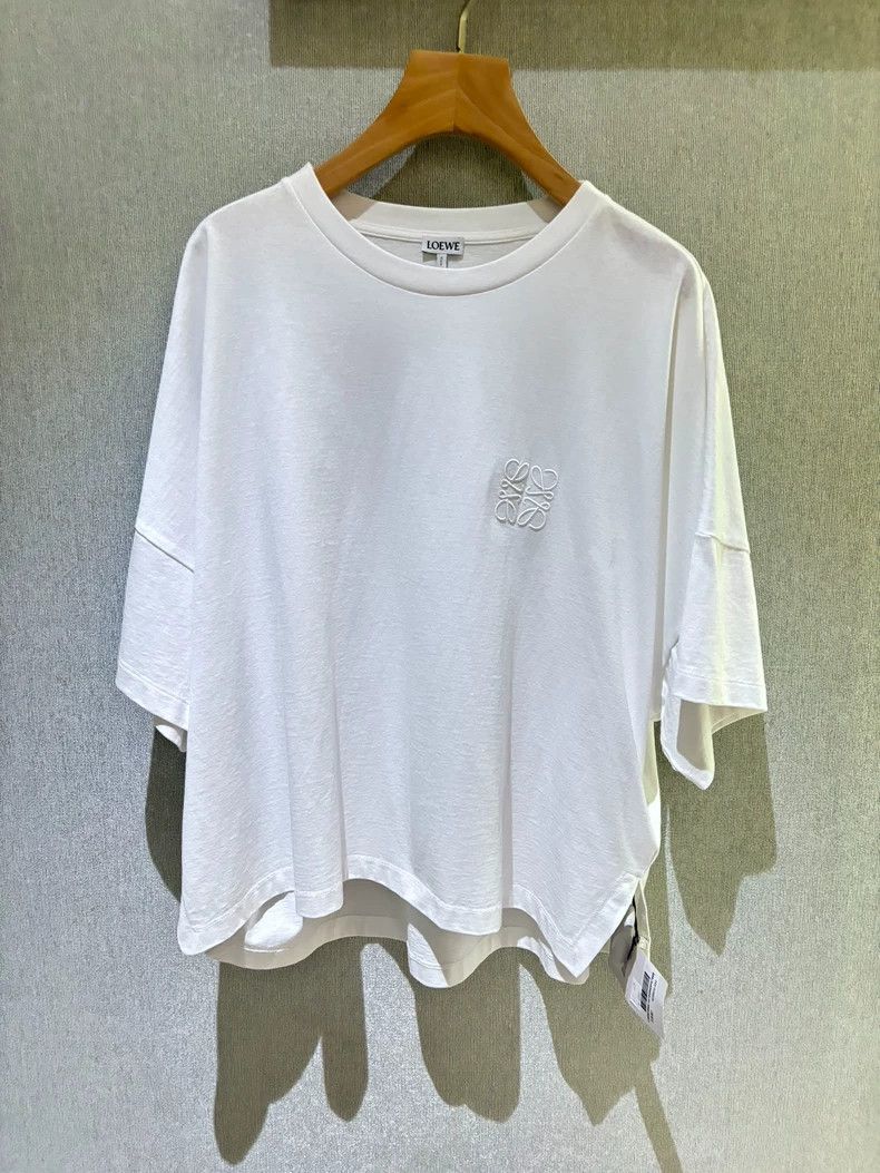 Loewe LOEWE Loosely shoulder white T Size M / US 6-8 / IT 42-44 - 1 Thumbnail
