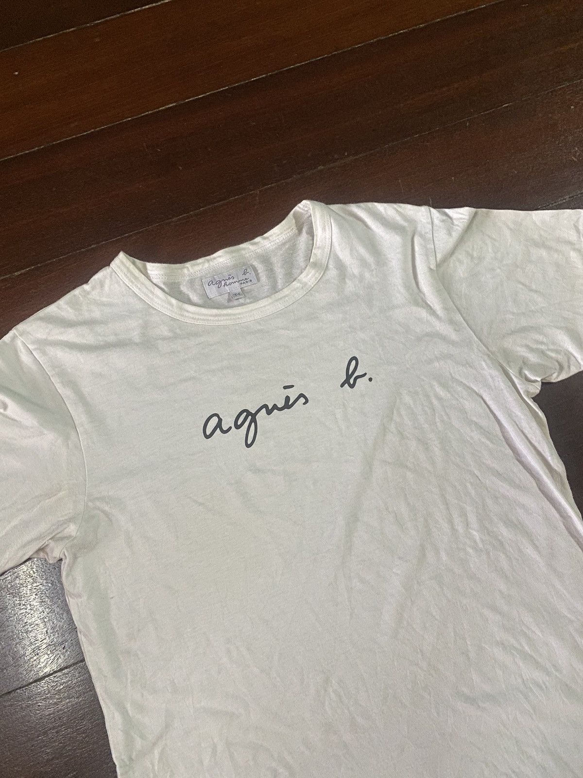 agnes b. Agnes B. Homme paris Vintage Tshirt Size US M / EU 48-50 / 2 - 1 Thumbnail