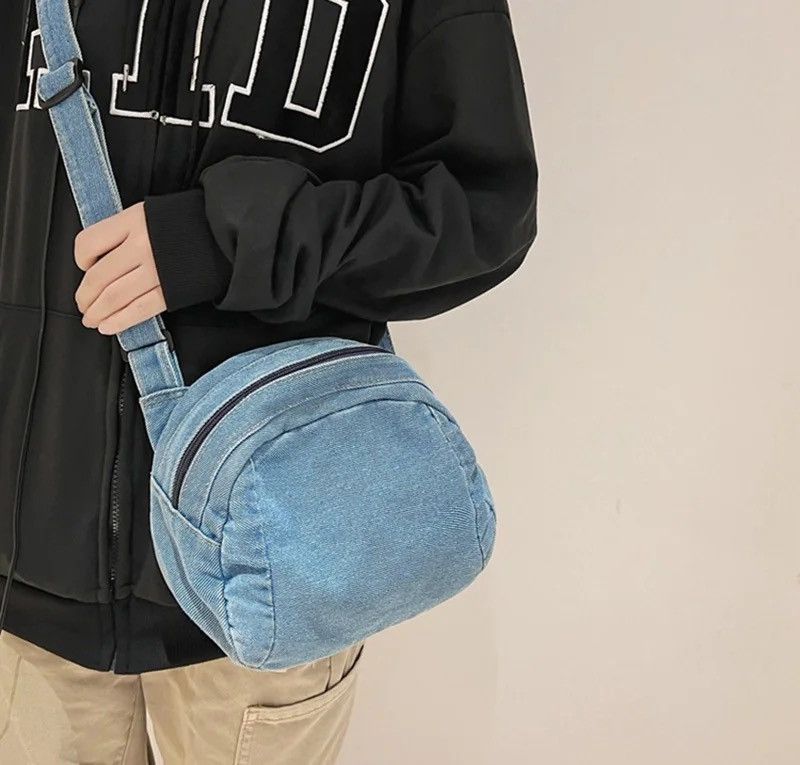 Japanese Brand Denim Shoulder Bag Size ONE SIZE - 2 Thumbnail