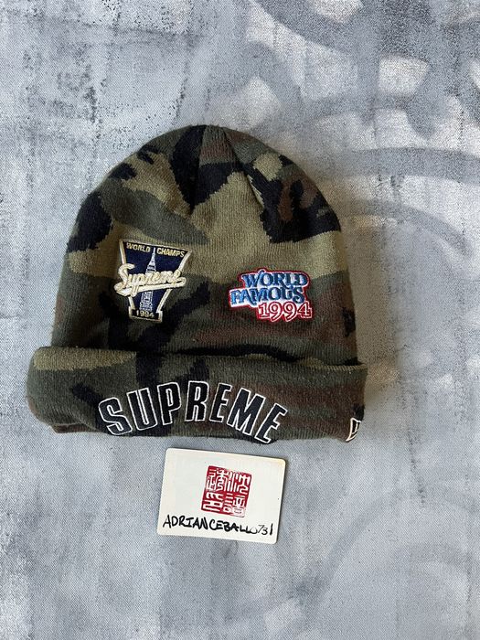 Supreme best sale championship beanie