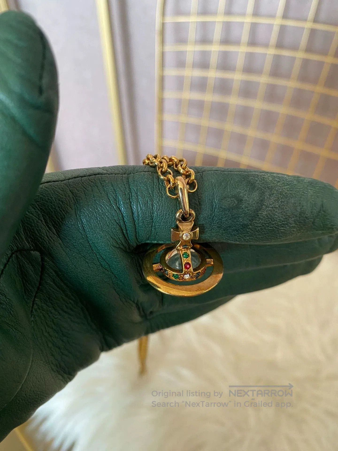 Vivienne Westwood Vivienne Westwood Vintage Gold Orb Necklace. Size ONE SIZE - 1 Thumbnail