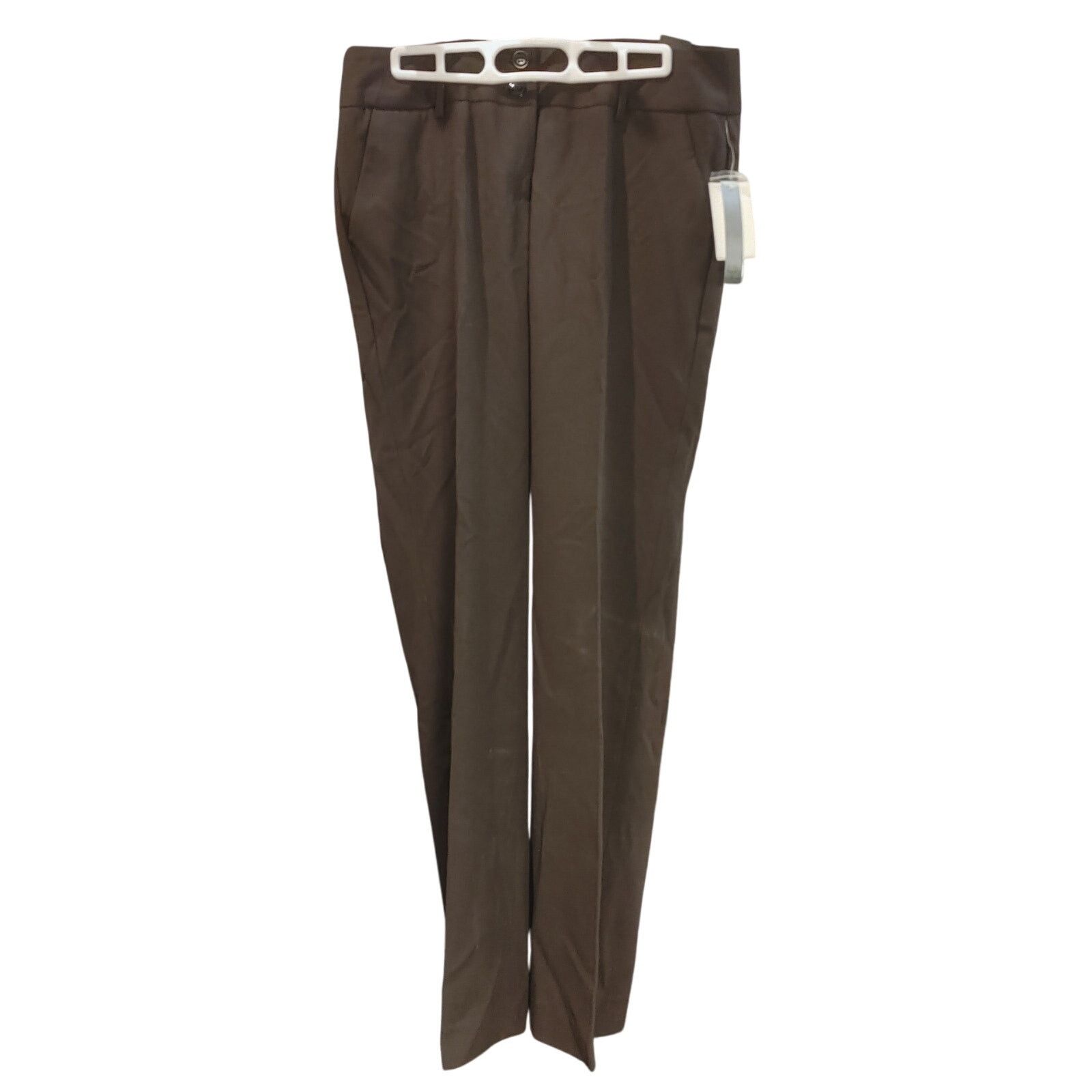 Nordstrom NordstromRack Women 8 Brown Straight Leg Lowrise Dress Pants Size 30" / US 8 / IT 44 - 1 Thumbnail