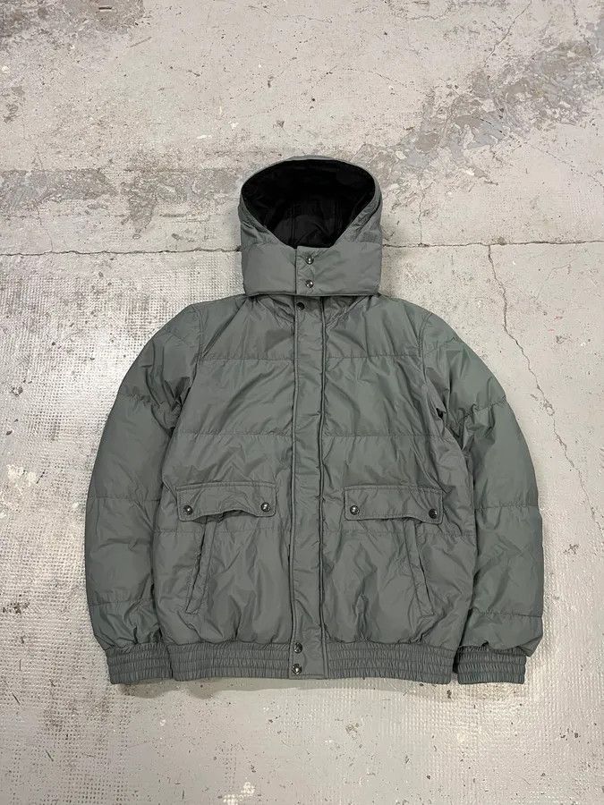 Prada AW2009 Prada Grey Linea Rossa Puffer Jacket Size US M / EU 48-50 / 2 - 4 Thumbnail
