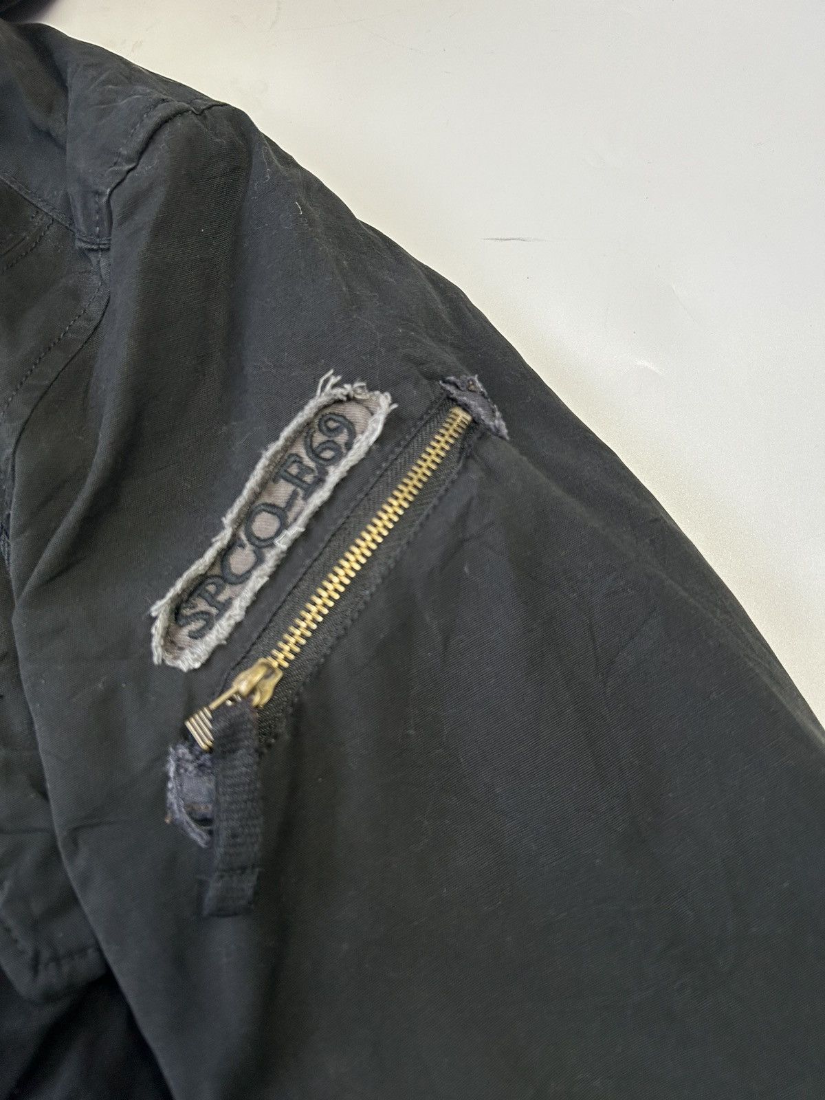 Japanese Brand SURPLUS MILITARY SYLE JACKET WITH FUR HOODIE Size US XL / EU 56 / 4 - 5 Thumbnail