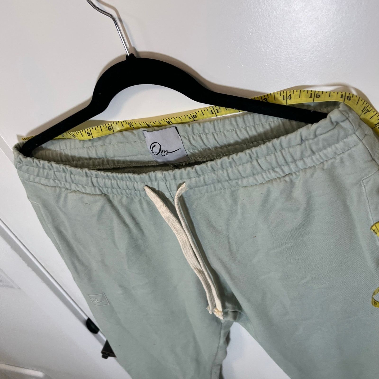 Other •NEW• OM By G: Georgina Rodriguez Joggers in Sage • XXL Size US 38 / EU 54 - 6 Thumbnail